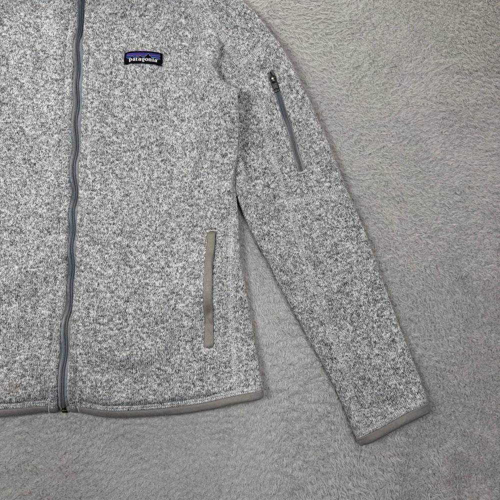 Patagonia Womens Better Sweater Full Zip Jacket Grey Heather Small 25543 - Picture 7 of 13